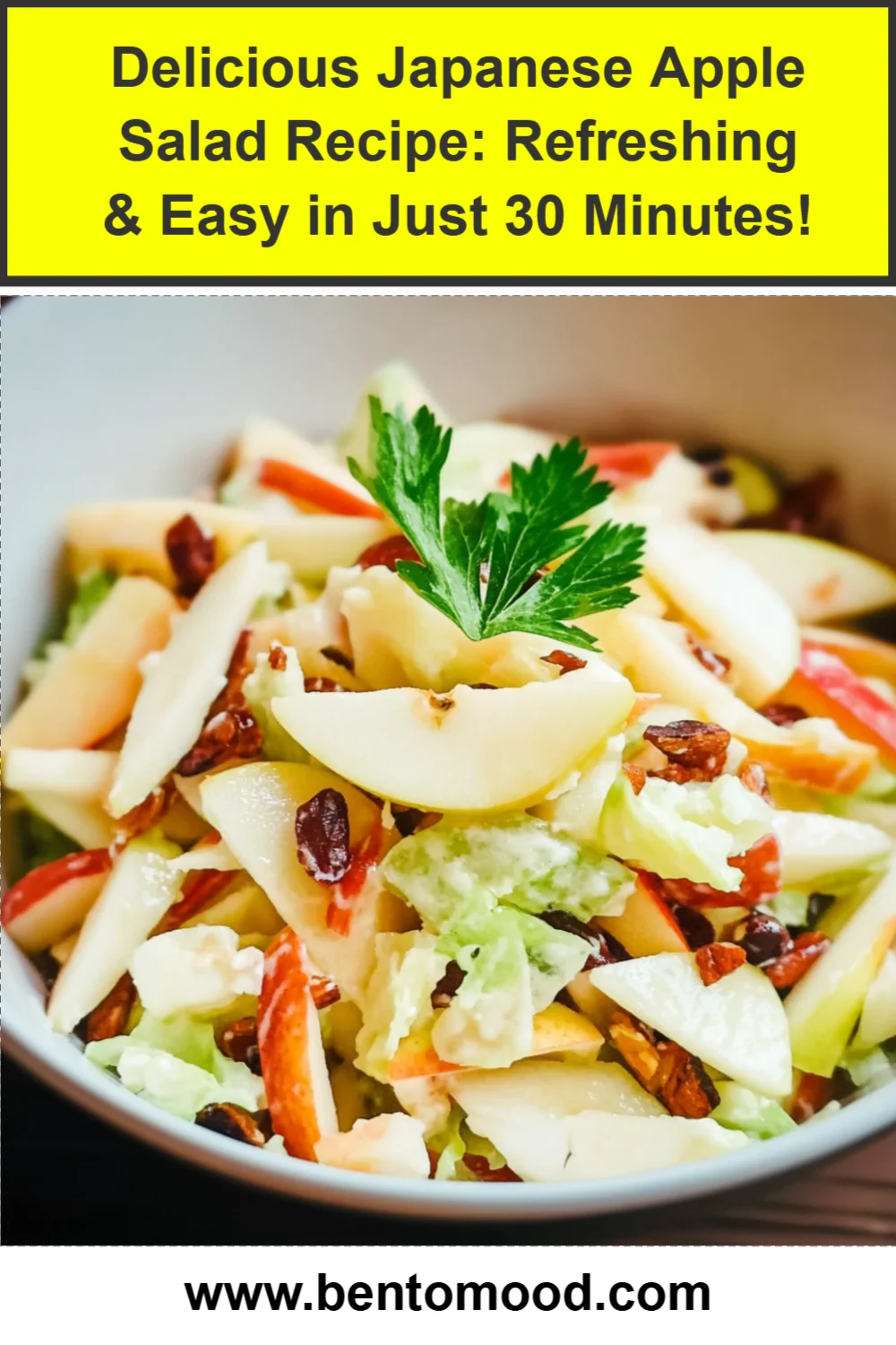 Delicious Japanese Apple Salad Recipe: Refreshing & Easy in Just 30 Minutes!