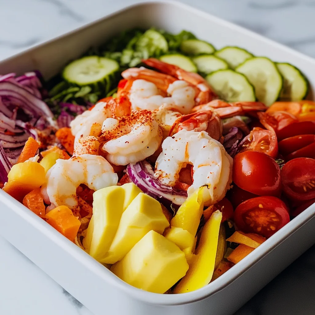 Delicious Seafood Salad with Vinaigrette Recipe