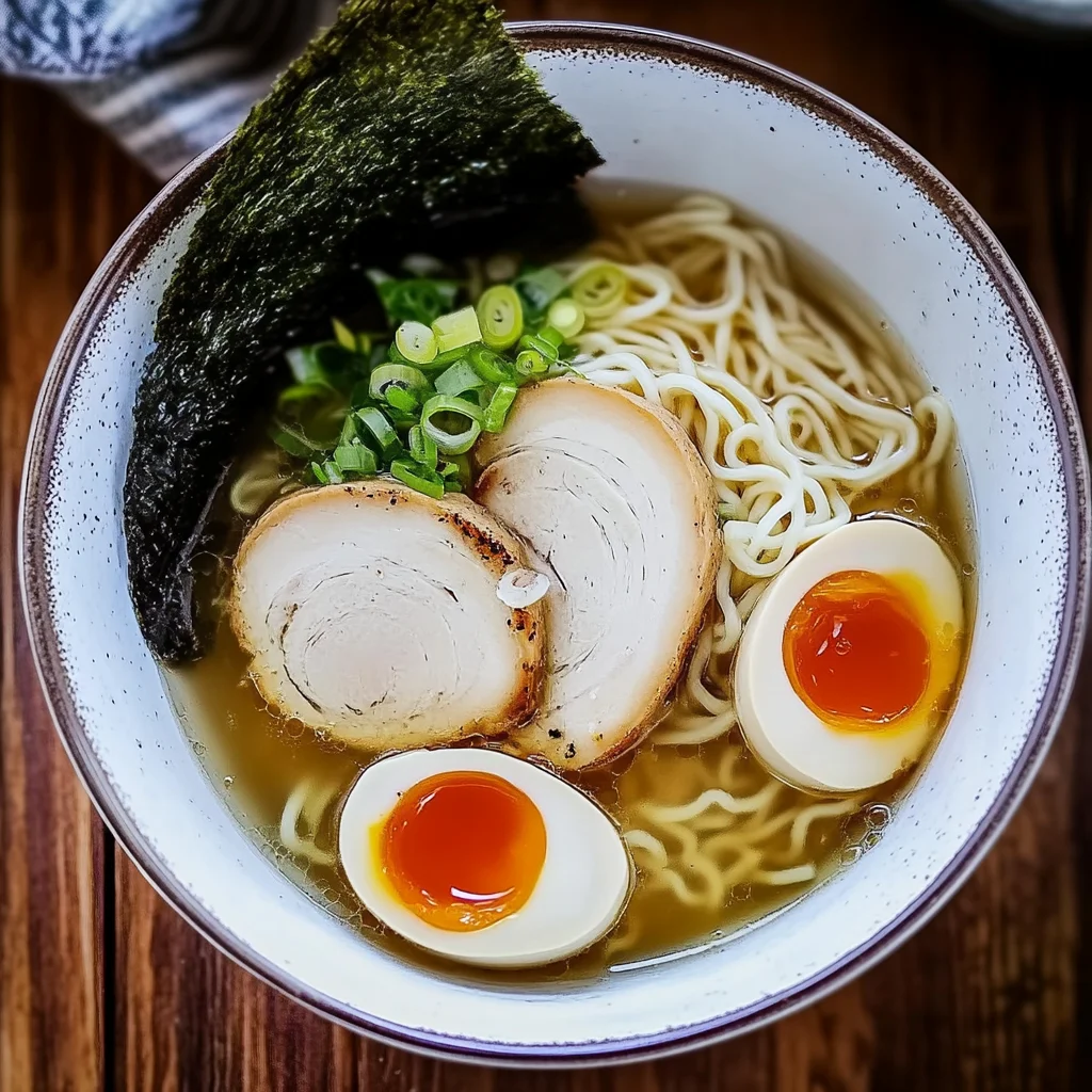 Delicious Shio Ramen Recipe (Cozy Comfort in a Bowl)