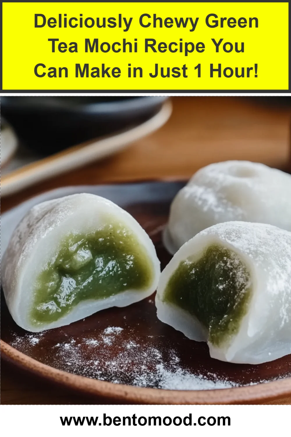 Deliciously Chewy Green Tea Mochi Recipe You Can Make in Just 1 Hour!