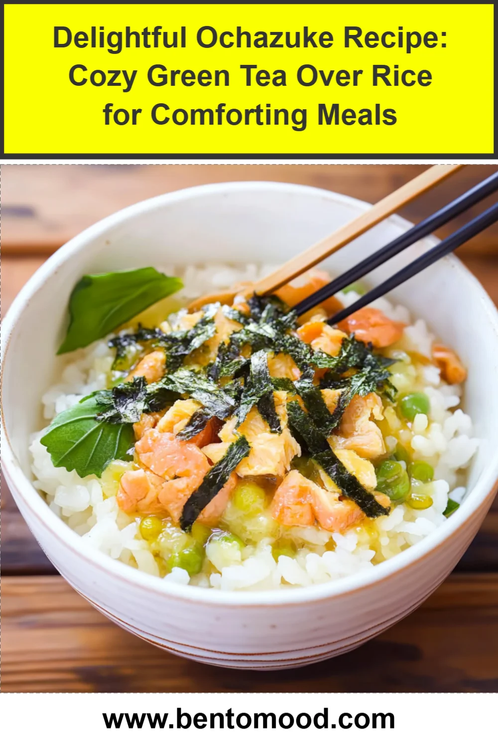 Delightful Ochazuke Recipe: Cozy Green Tea Over Rice for Comforting Meals