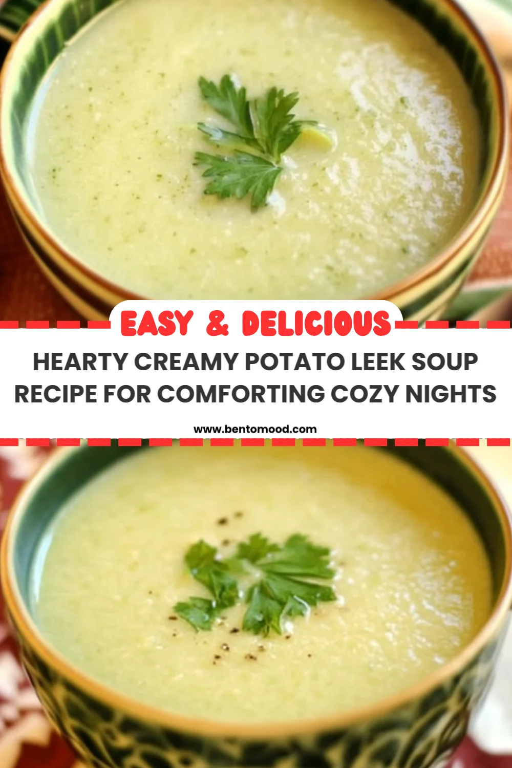 Hearty Creamy Potato Leek Soup Recipe for Comforting Cozy Nights