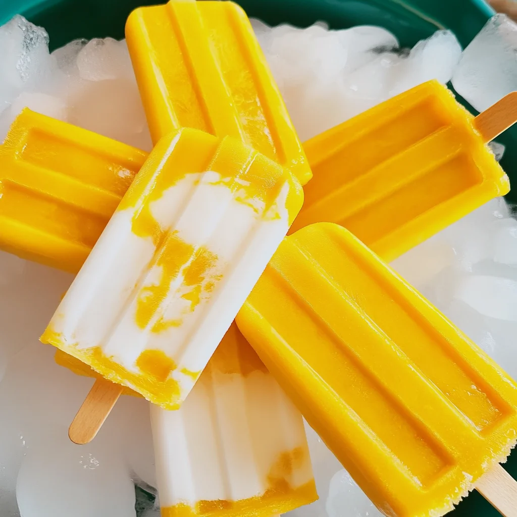 Mango Lassi Popsicles Recipe (Refreshing Summer Treat)
