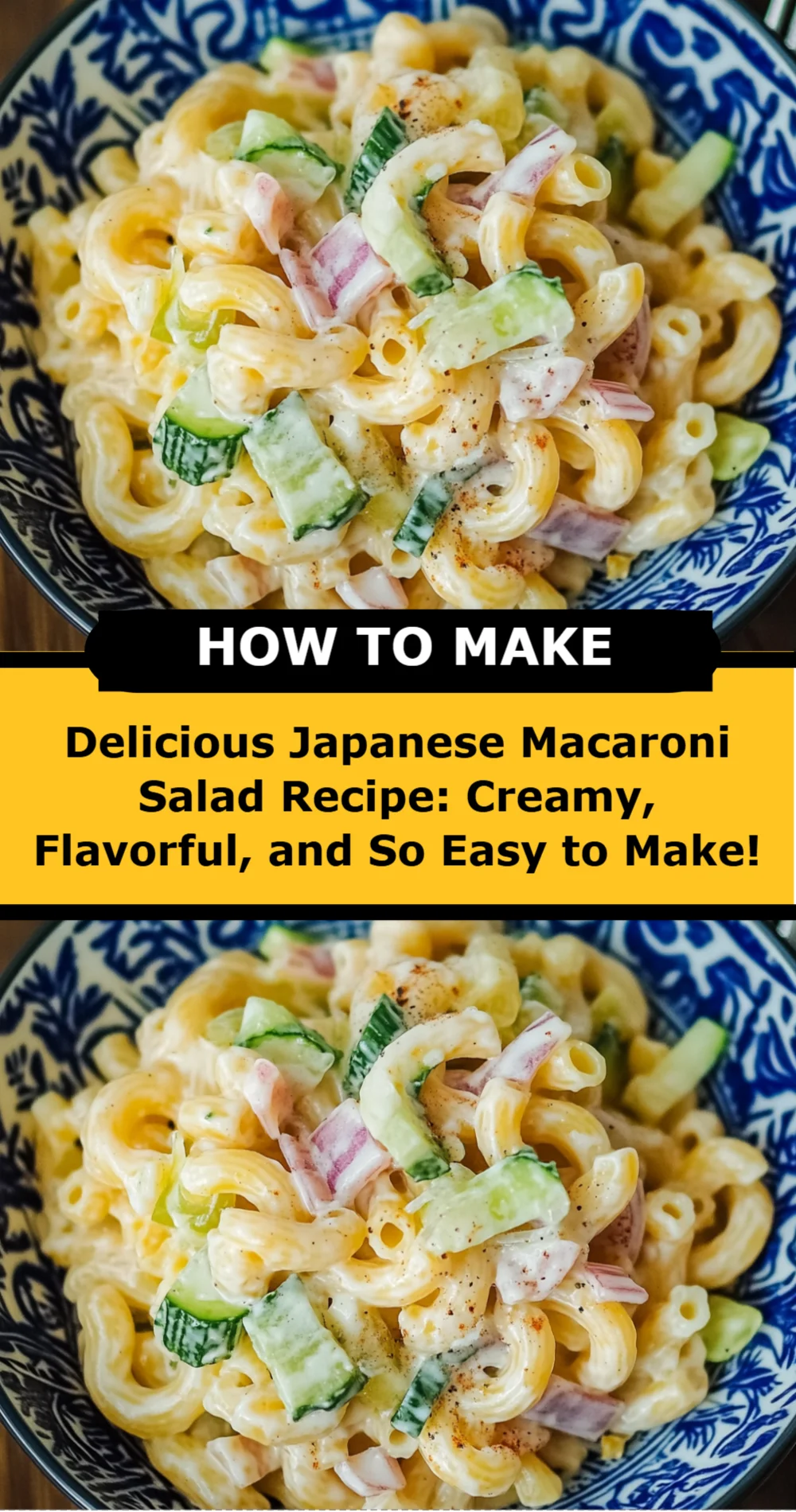 Delicious Japanese Macaroni Salad Recipe: Creamy, Flavorful, and So Easy to Make!