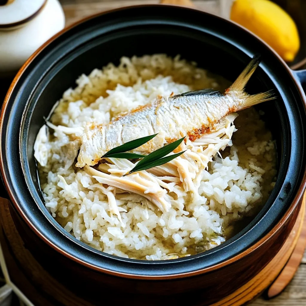 Delicious Tai Meshi with Leftover Baked Sea Bream Recipe