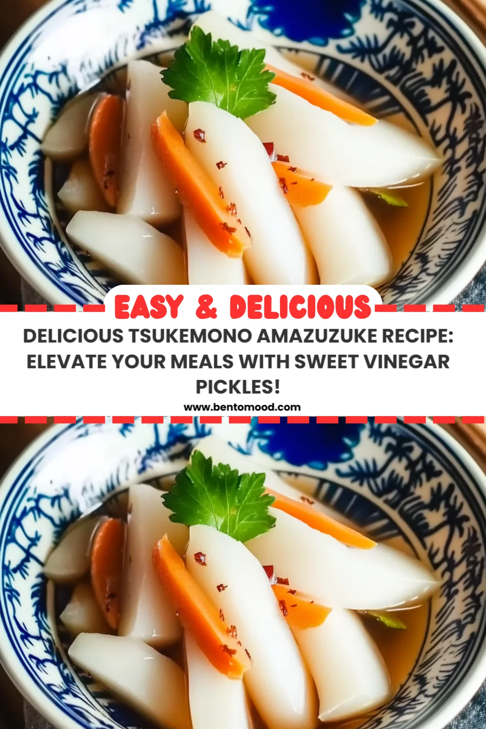 Delicious Tsukemono Amazuzuke Recipe: Elevate Your Meals with Sweet Vinegar Pickles!