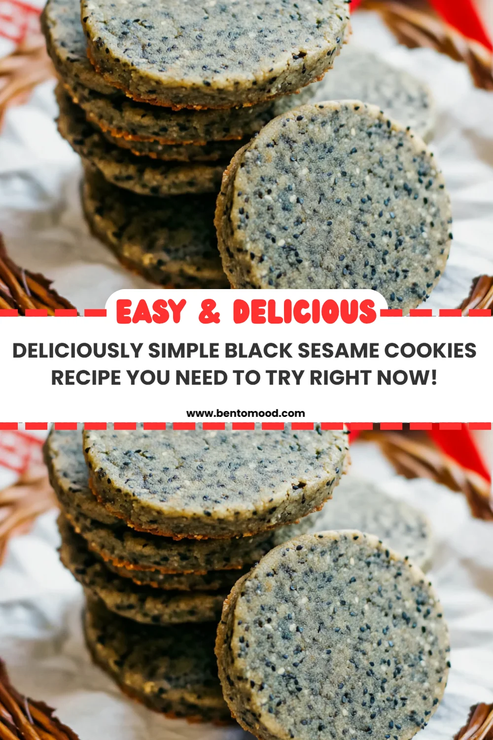 Deliciously Simple Black Sesame Cookies Recipe You Need to Try Right Now!