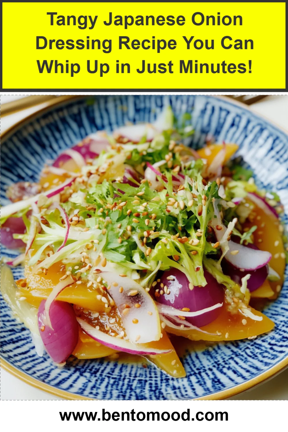 Tangy Japanese Onion Dressing Recipe You Can Whip Up in Just Minutes!