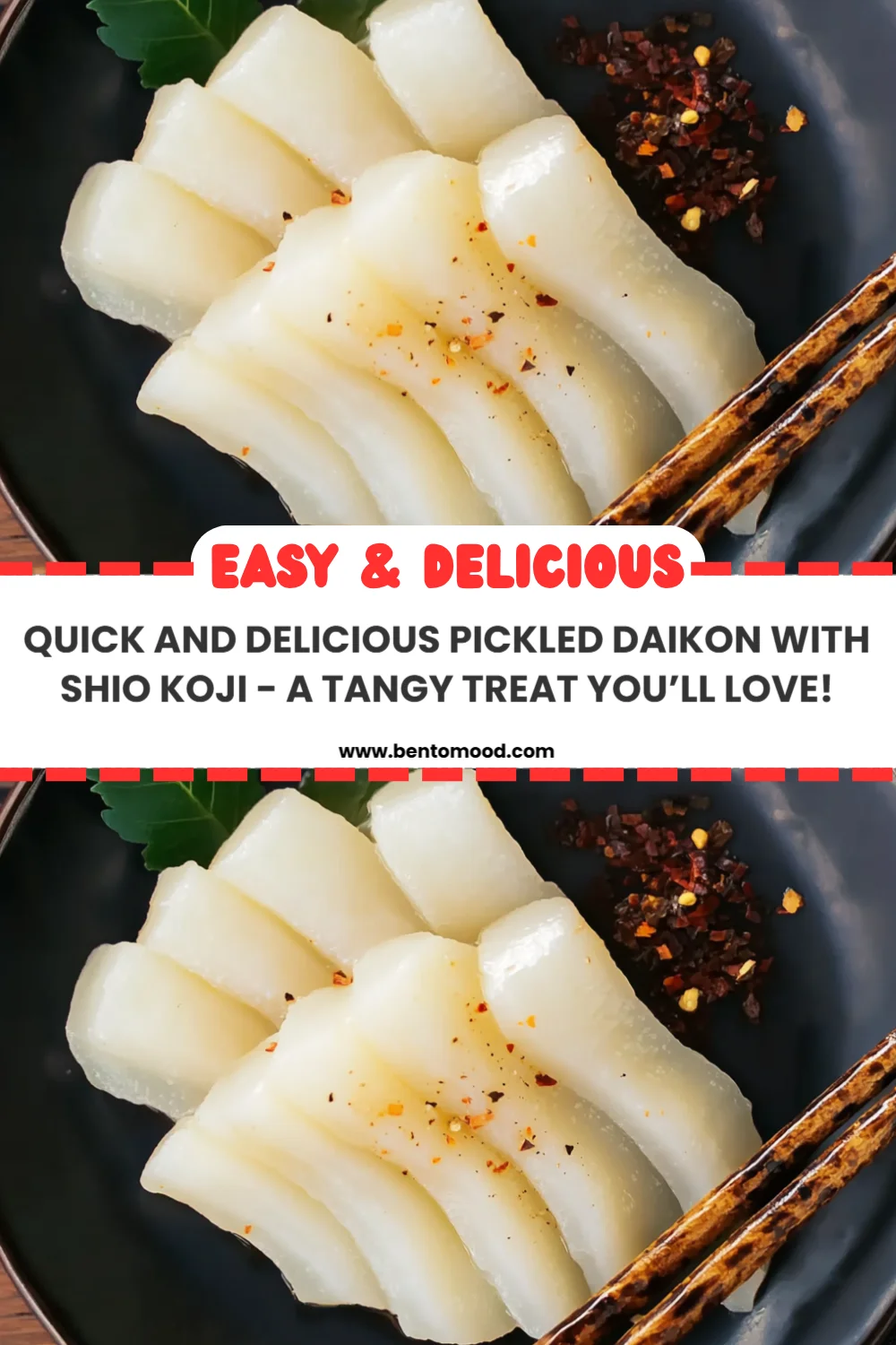 Quick and Delicious Pickled Daikon with Shio Koji - A Tangy Treat You’ll Love!