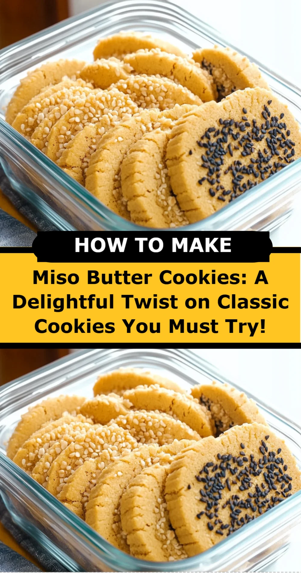 Miso Butter Cookies: A Delightful Twist on Classic Cookies You Must Try!