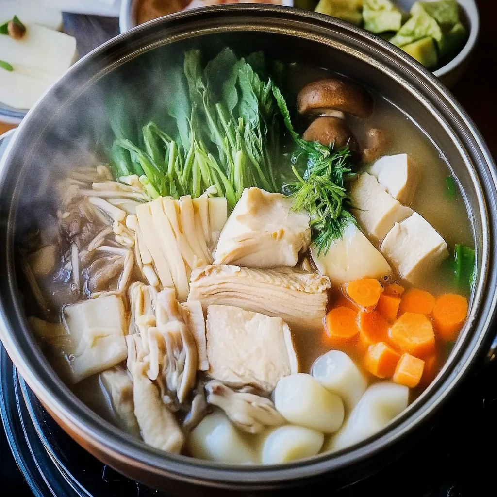 Mizutaki (Chicken Hot Pot) Recipe for a Cozy Night In