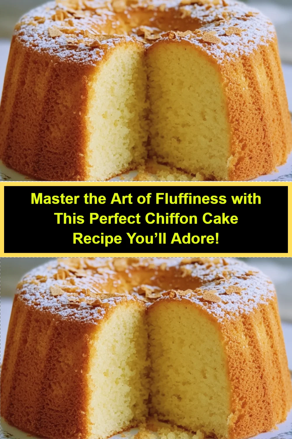 Master the Art of Fluffiness with This Perfect Chiffon Cake Recipe You’ll Adore!