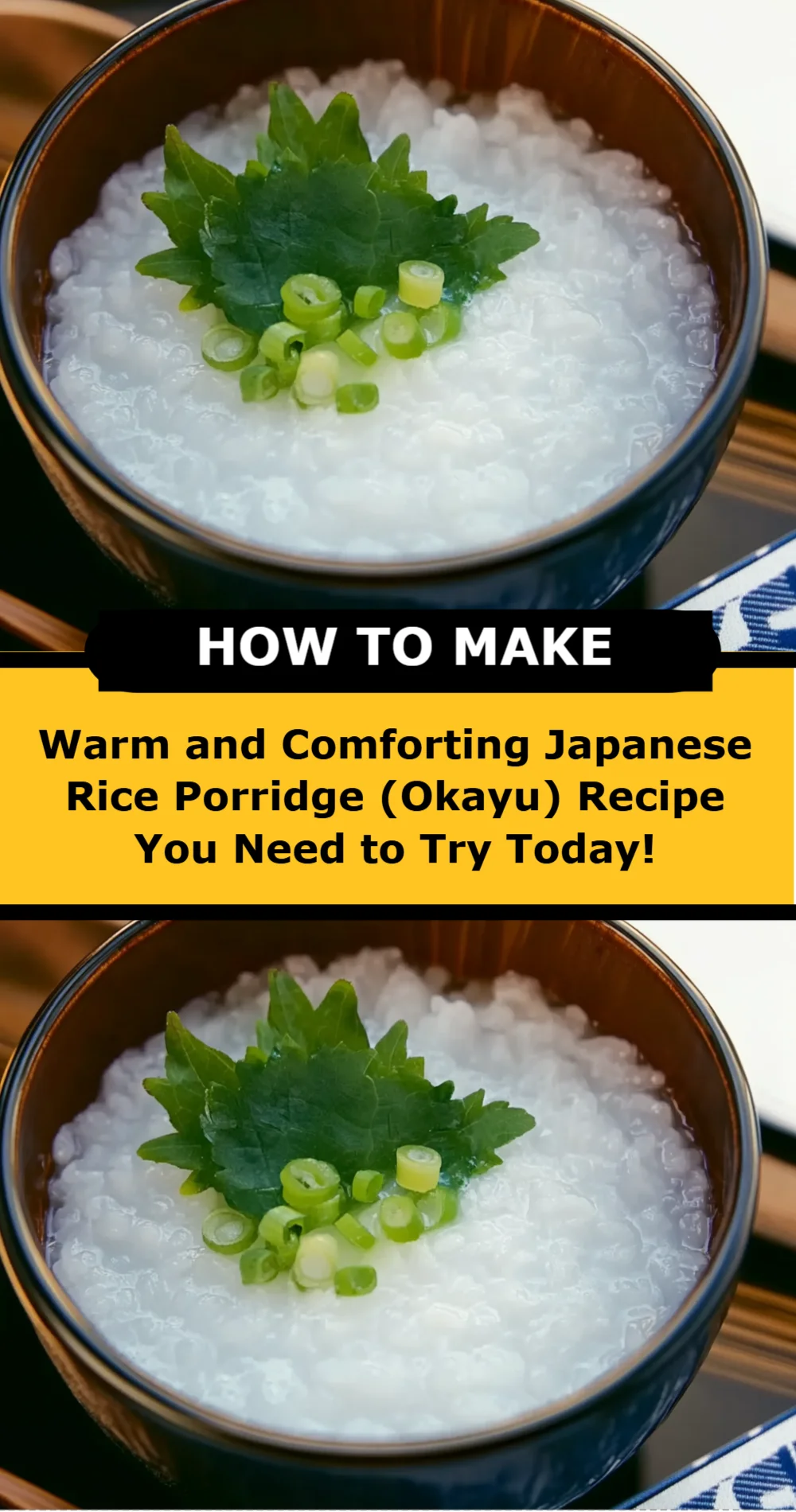 Warm and Comforting Japanese Rice Porridge (Okayu) Recipe You Need to Try Today!